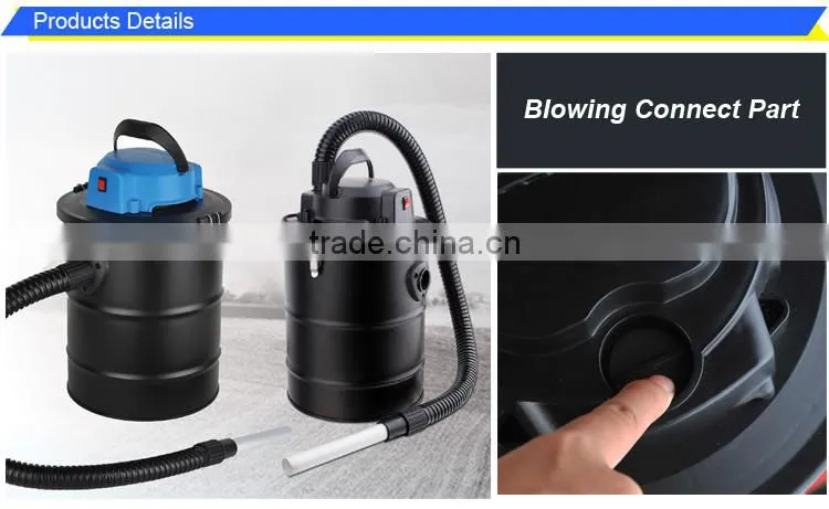 New CE GS ETL fireproof power electric fireplace hot ash collector vacuum cleaner