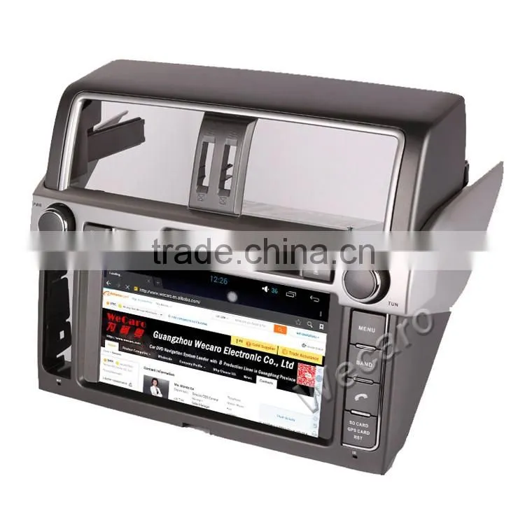 Wecaro WC-TP9007 android 5.1.1 car dvd player toyota prado 2014 2015 2016 car gps navigation system multimedia radio audio