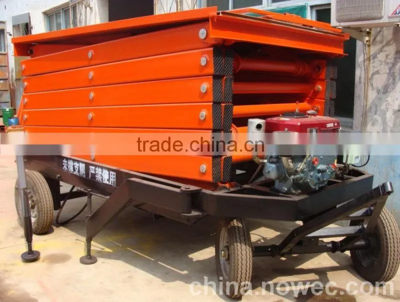 500kg Hot Sale Portable Hydraulic Used Electric Scissor Lift
