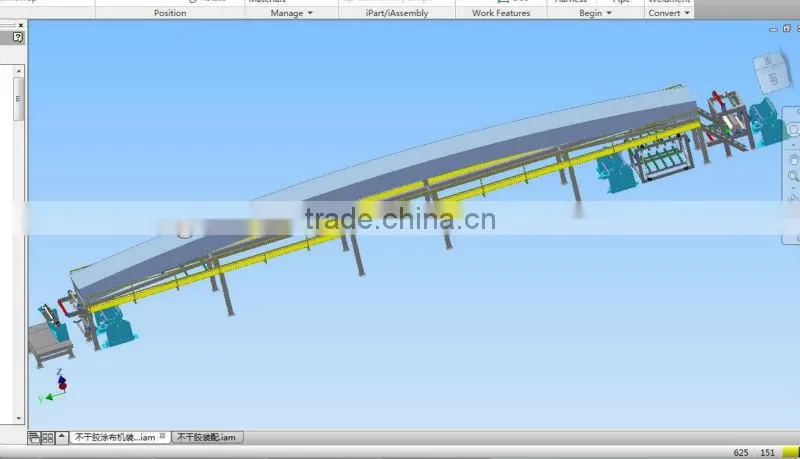 HFT-BOPP sealing tape coating machine