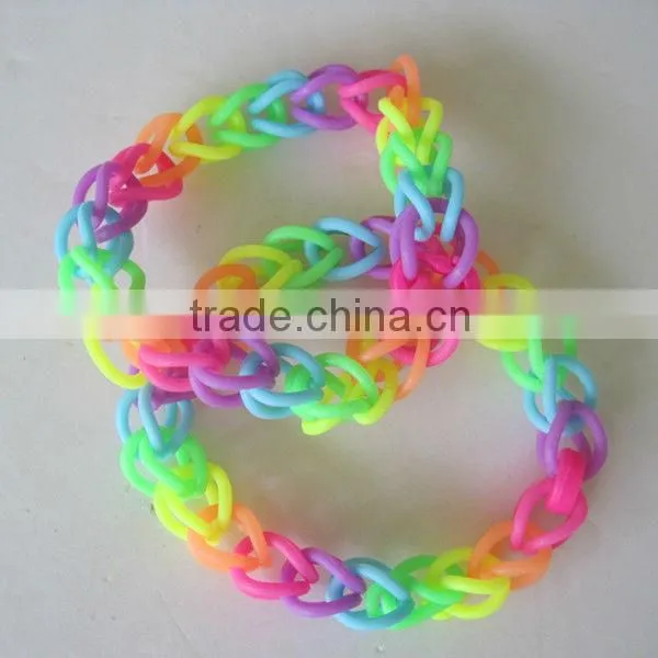 multi colored woven bracelets