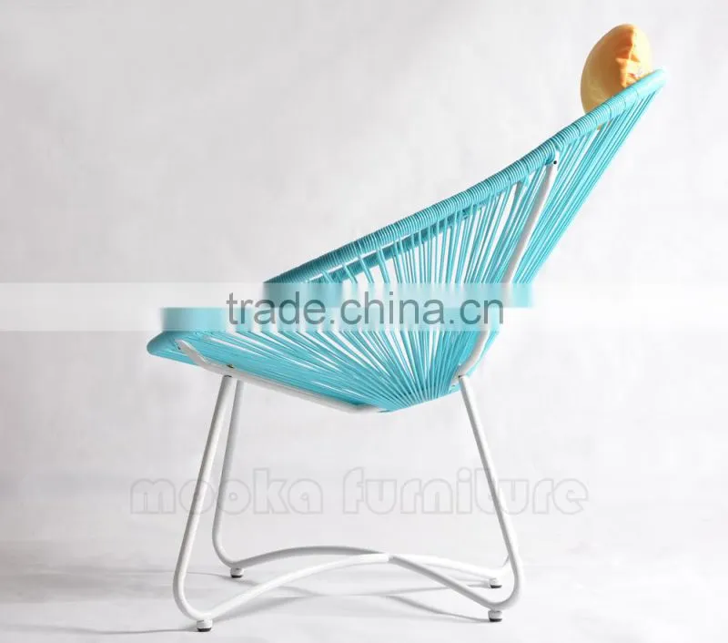 hot sale Acapulco chair KD poly rattan furniture MKR03