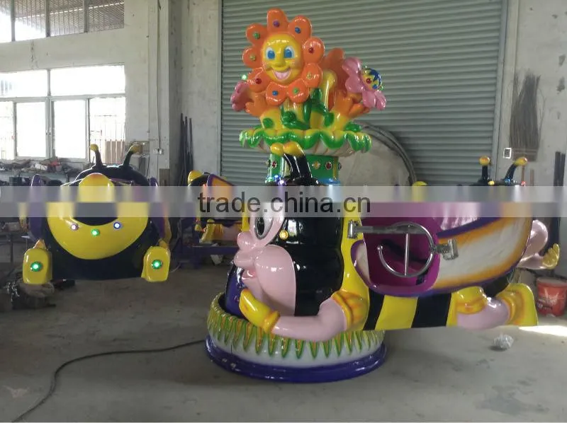 Revolving Bee Castle ride for amusement park