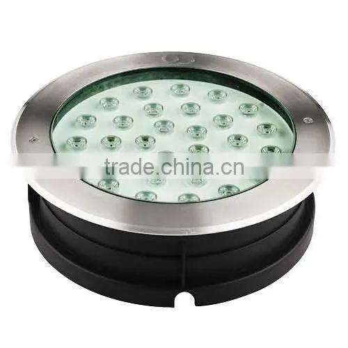 High quality low voltage DV12/24v 30W landscape underground led light with colourful