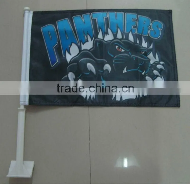 Digital printed cheap presidential car flags