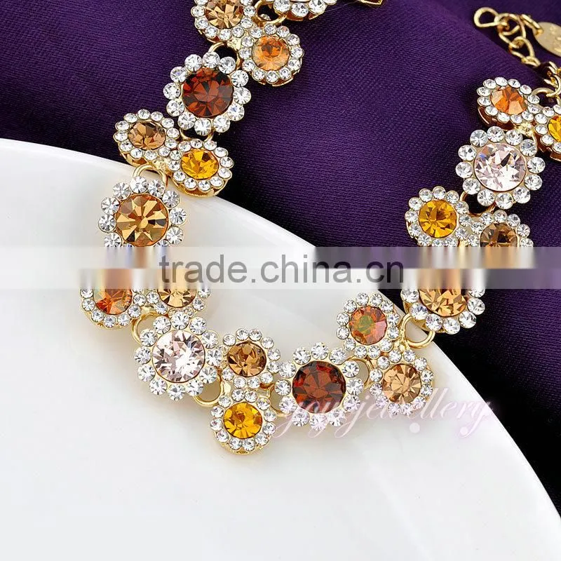 Luxury saudi fake gold bracelet jewelry