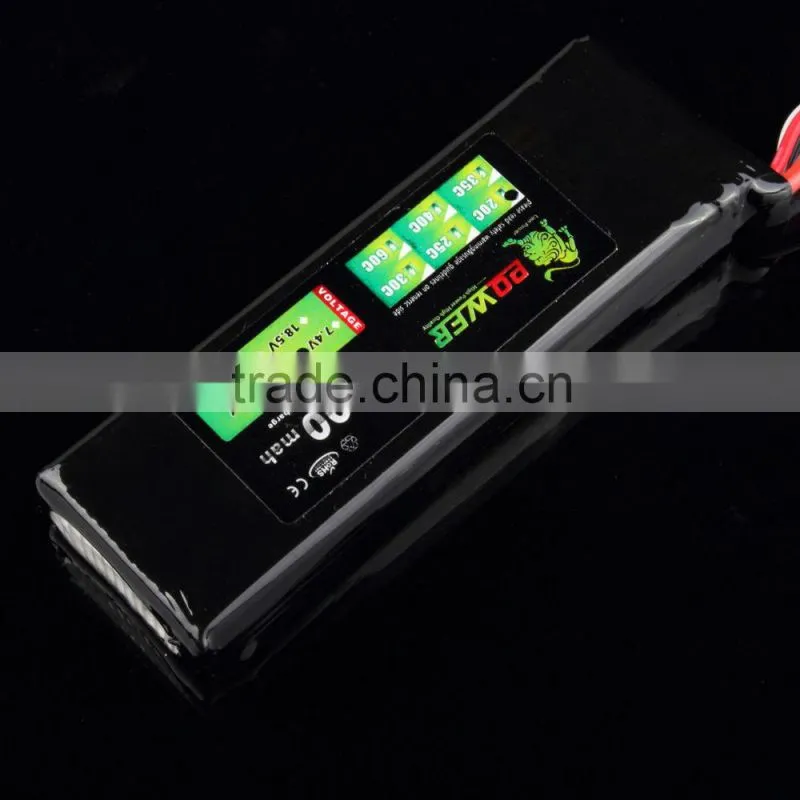 Airsoft battery 11.1V1800MAH/1300/1500 20C single rechargeable battery