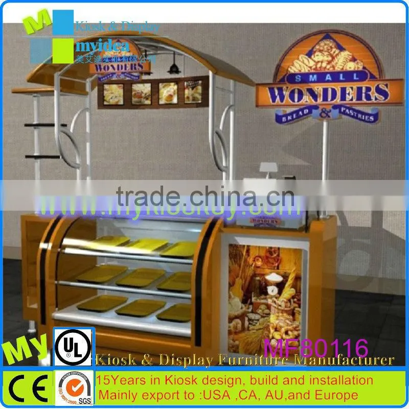 Prelate full entwine chocolate cake candy cart/candy cart trolley