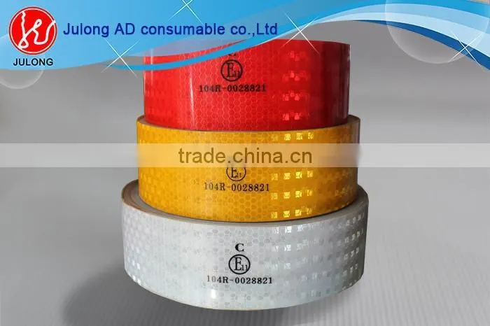 Best sale reflective tape honeycomb self adhesive reflective film black reflective tape 5cm*50m