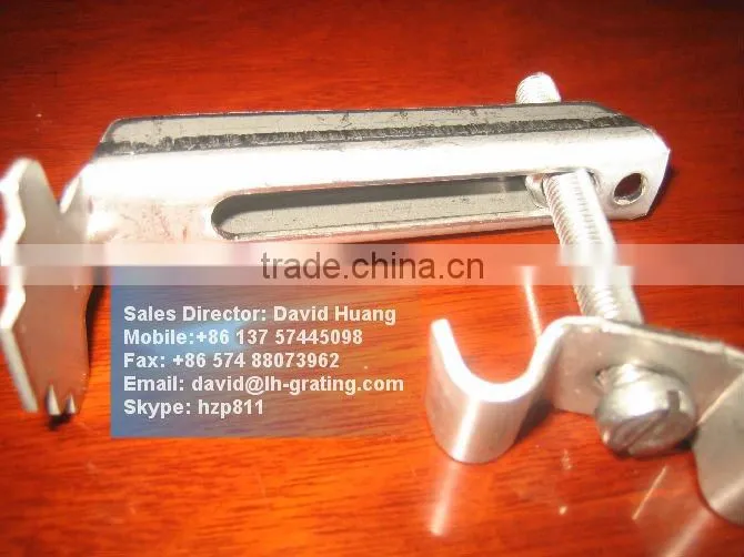 hot dip galvanized grating clip, galvanized grating clamps