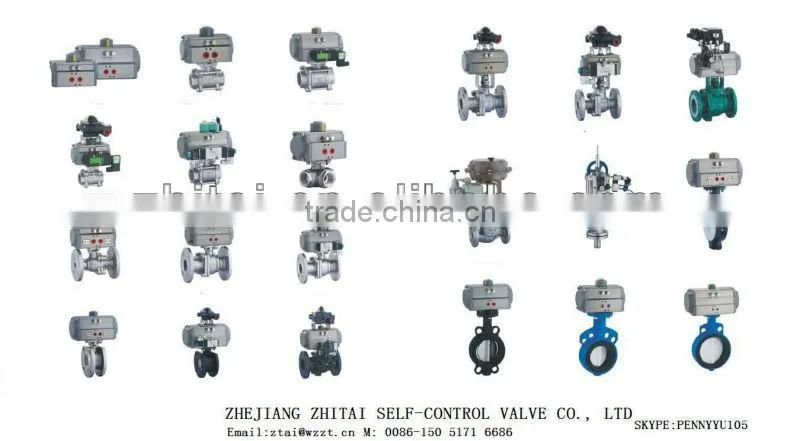BALL VALVES ( FLANGE) with PNEUMATIC ACTUATOR