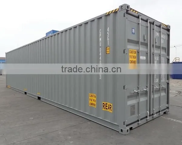 40ft high cube double door container