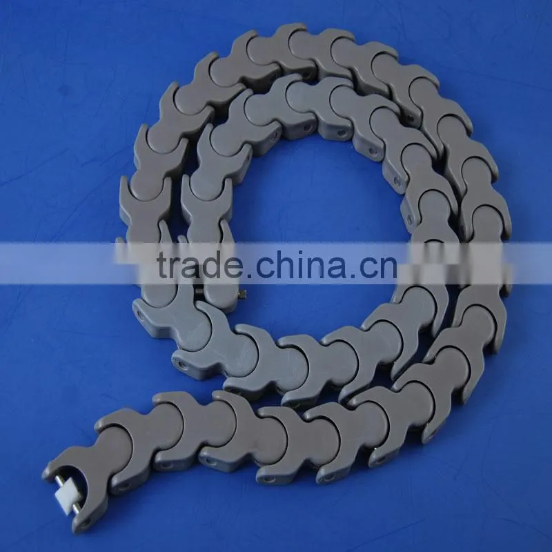 Engineering cheap price teflon conveyor belt plastic pom slat conveyor belt chain for machining