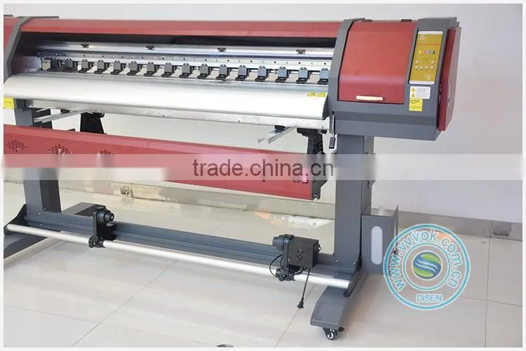 1.6M high speed print anc cutter 1626C cheap solvent printer