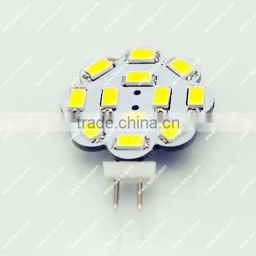 G4-12SMD5630 warm white led Light bulbs, high quality G4 car led light