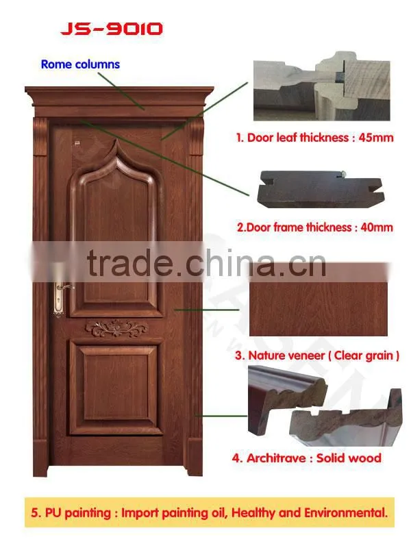 meranti single entry door design