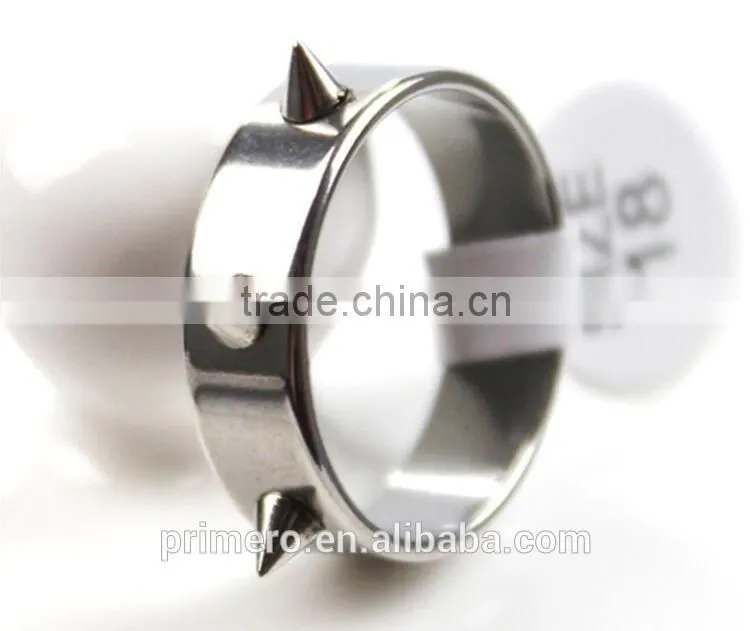 New Arrival 316L Stainless Steel Vintage Rivet Ring For Men Women Fashion Jewelry