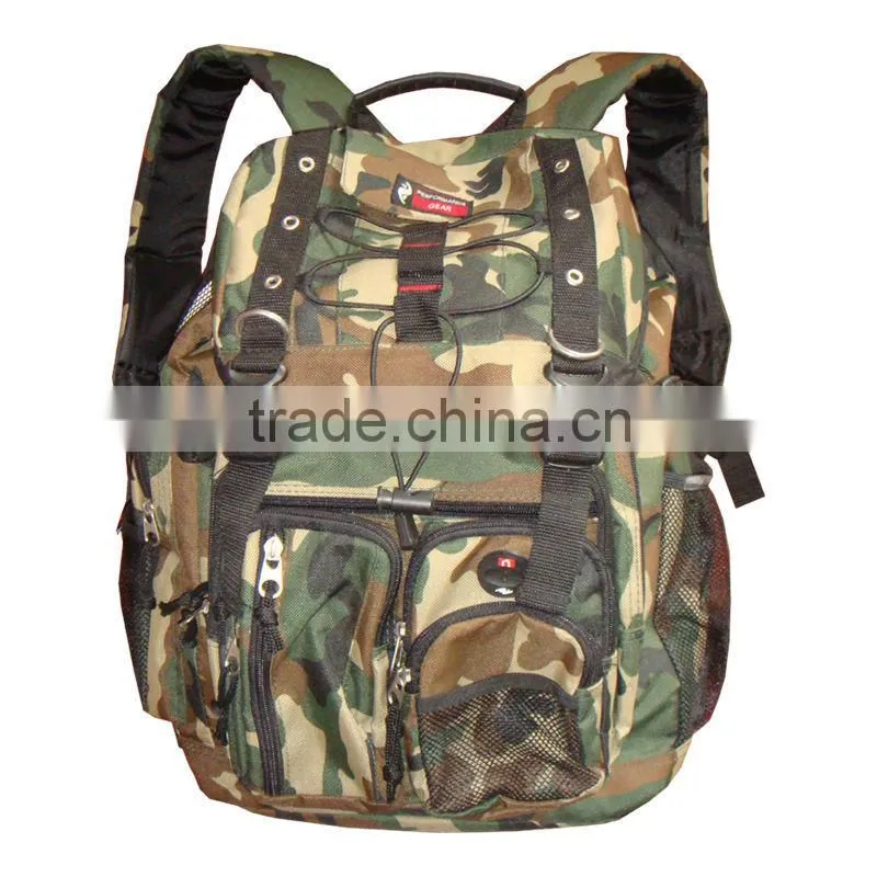 600D polyester military backpack