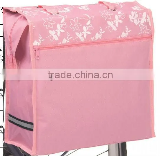 bicycle tail bag,double bicycle bag
