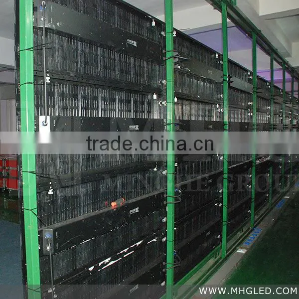 slimness rgb led mesh display screen/ module p20 outdoor