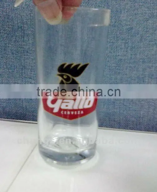 Screen printing machine for plastic bottles
