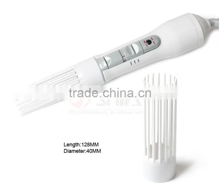 8 in 1 Electric Hot Air Hair Brush hair dryer Curler Roller straightener Styling KM