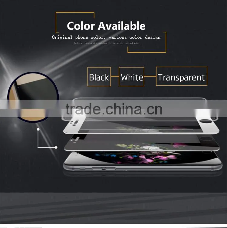 Grass ST 3D curved edge full cover tempered glass screen protector for iPhone 6 / 6+