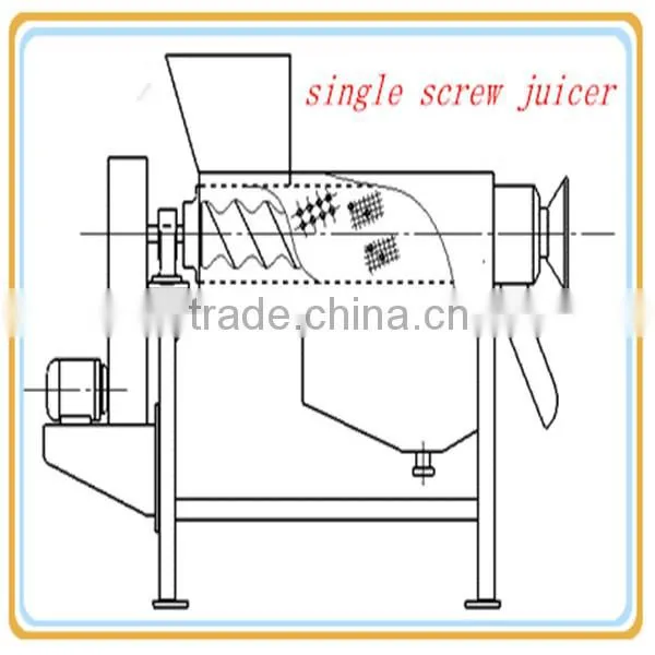 high output factory price fruit pulping machine/mulfruits pulping machine/orange pulping Machine