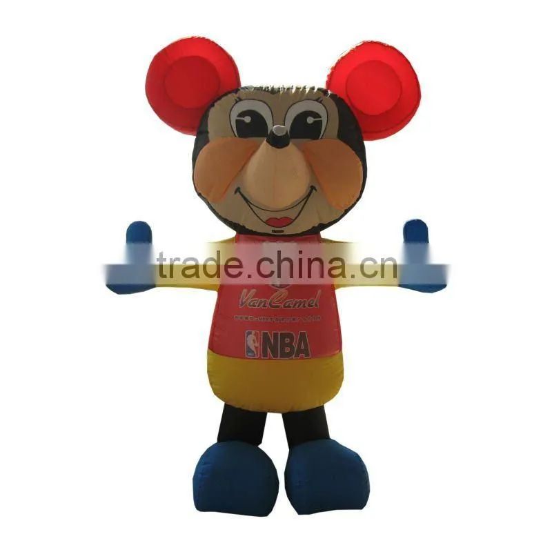 promotional inflatable cartoon man inflatable moving cartoon