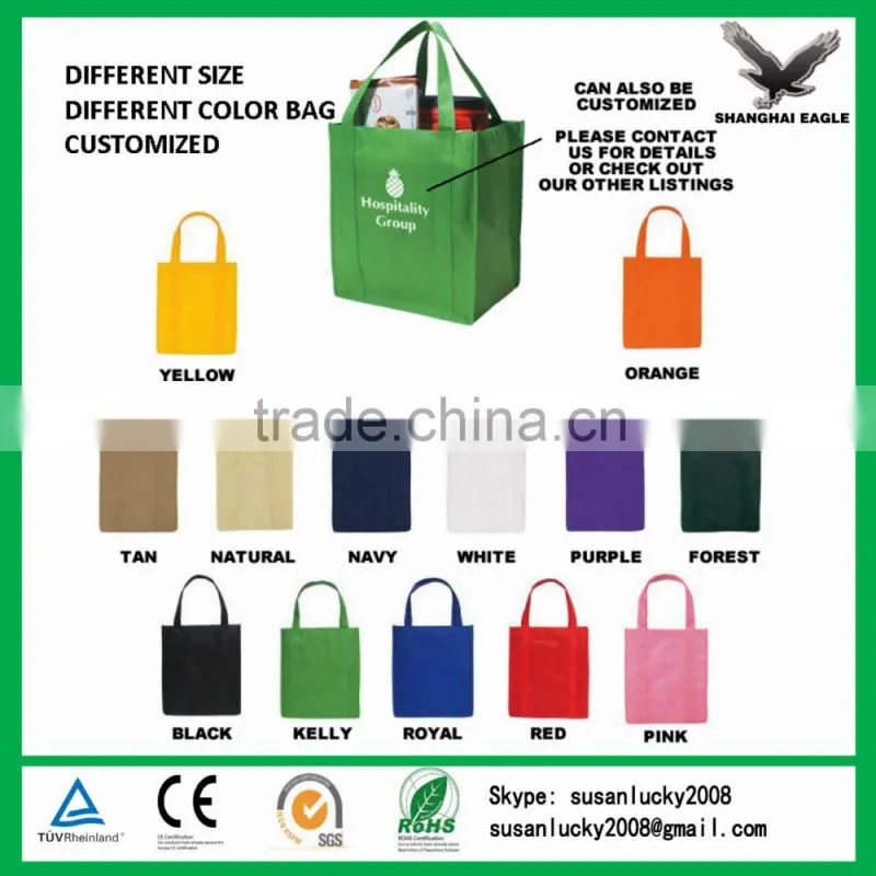 Promotional pp no woven bag wholesale (directly from factory)