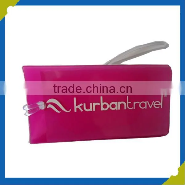 High quality luggage tag travel rubber luggage tag Rubber tag for luggage/case/backpacks