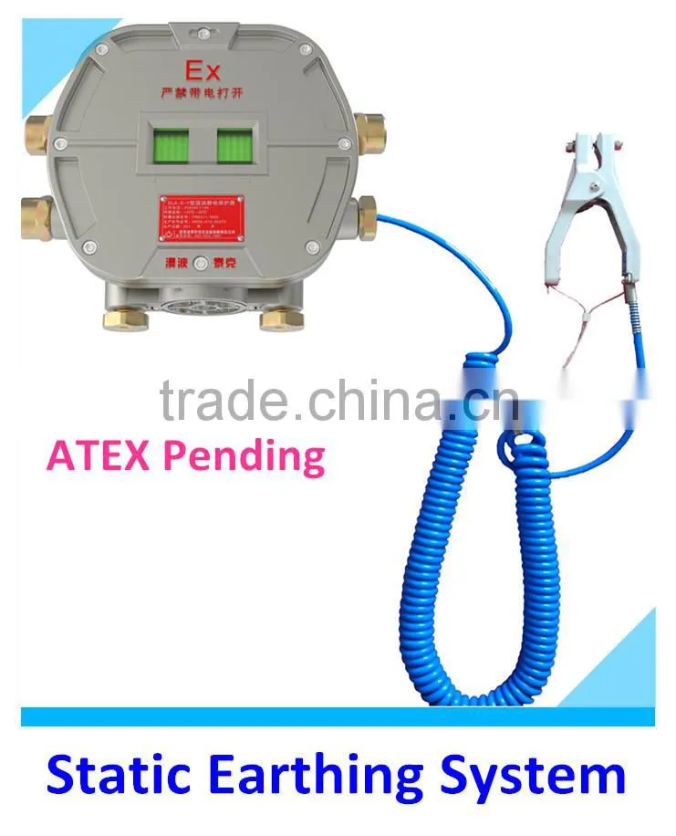 Vehicle Static Earthing System for tank truck Ground Detector