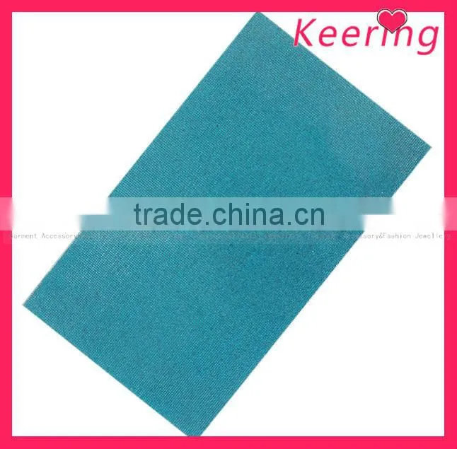 new products baby blue rhinestone with claw crystal rhinestone mesh trimming WRT-010