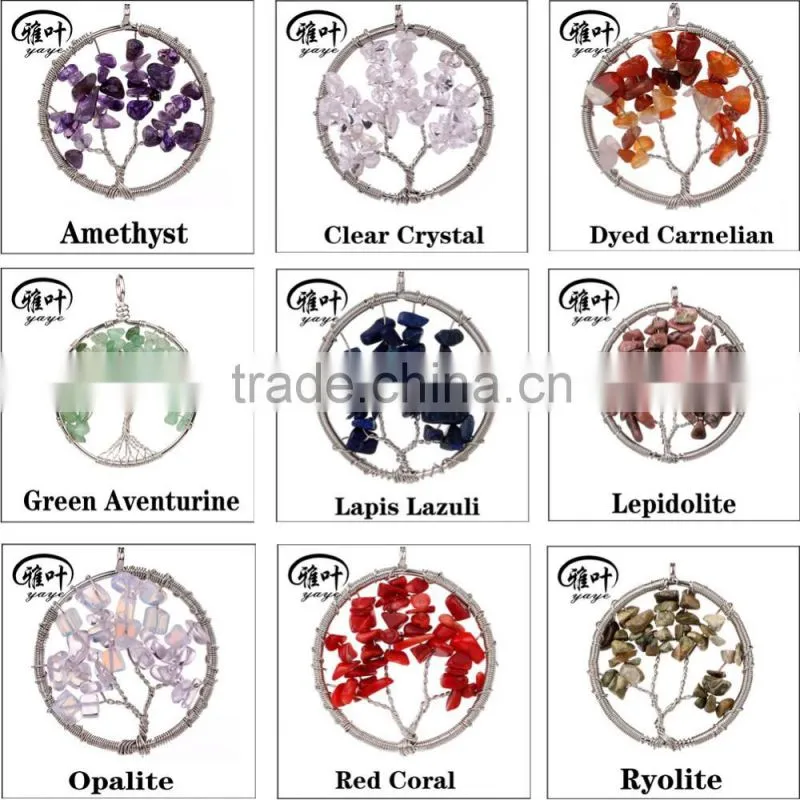 Wholesale natural semi precious stone Skull shape Pendant