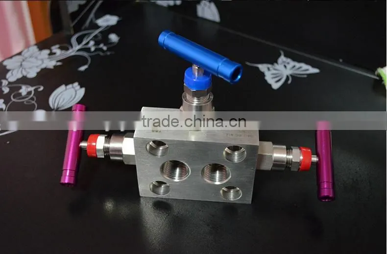 3 way valve stainless steel manifold valves