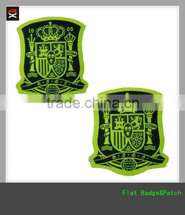 High quality woven patch iron on woven patch