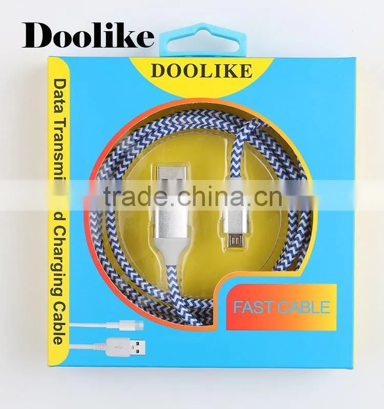 Doolike USB Cable 1m For Android Phone Micro Usb Cable Factory
