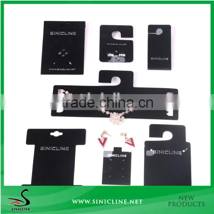 Sinicline Custom made PVC Necklace card