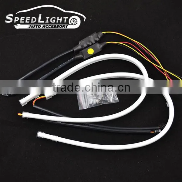 Hot Selling With Turn Signal 60CM 85CM LED DRL Daytime Running Light For Cars