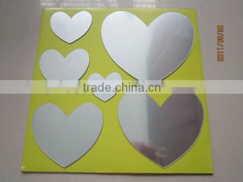 heart shaped mirror