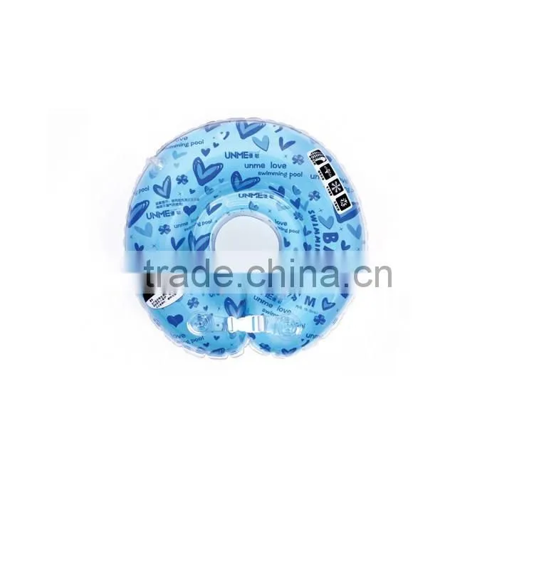 2016 Wholesale hot selling inflatable baby swim neck collar ring