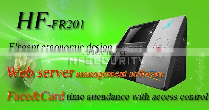 Alibaba Network Touch Screen Arabic Face Card Gsm Time Attendance (HF-FR201)