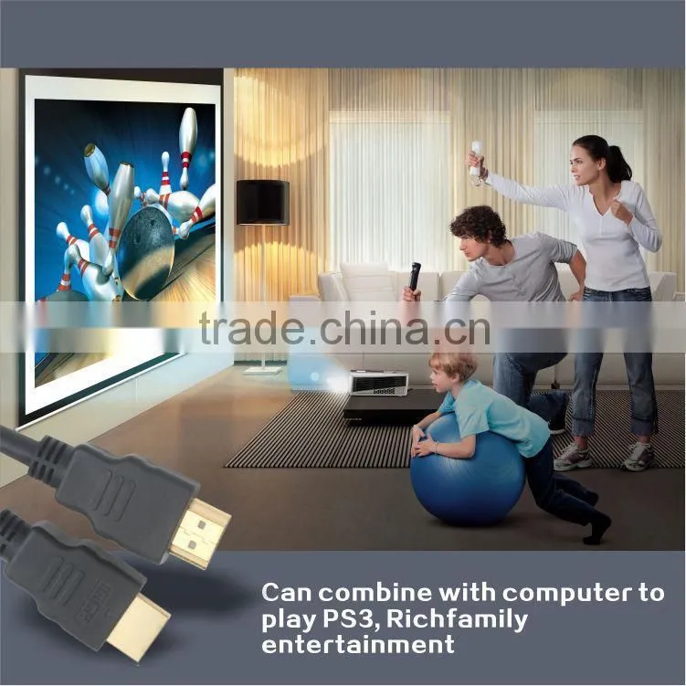 1.4V 1.5M portable dvd player hdmi input