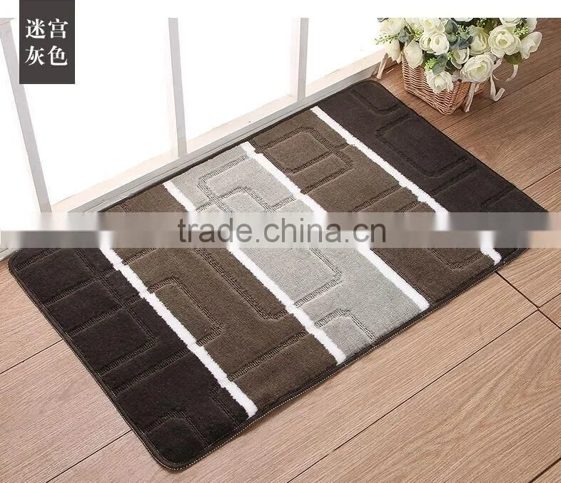 Hot selling in Russia anti-slip polypropylene fiber floor mat