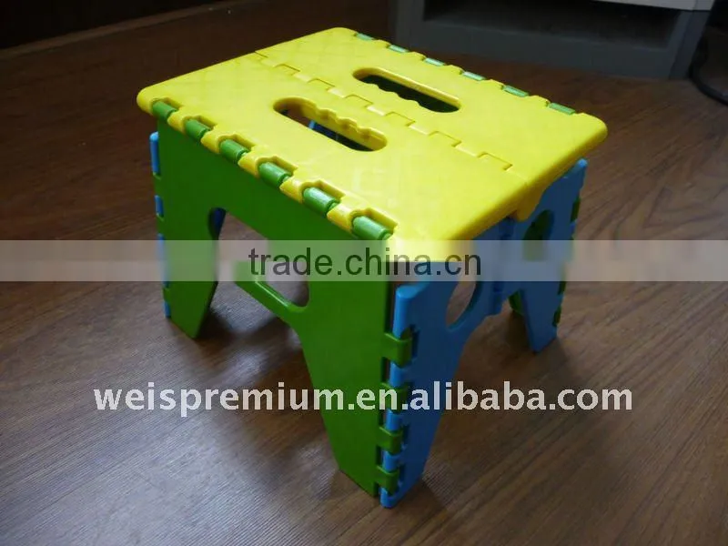 plastic folding stool