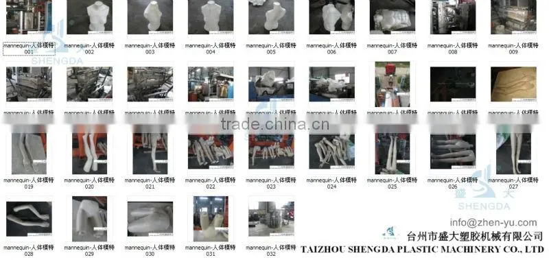 full body mannequin blow molding machine