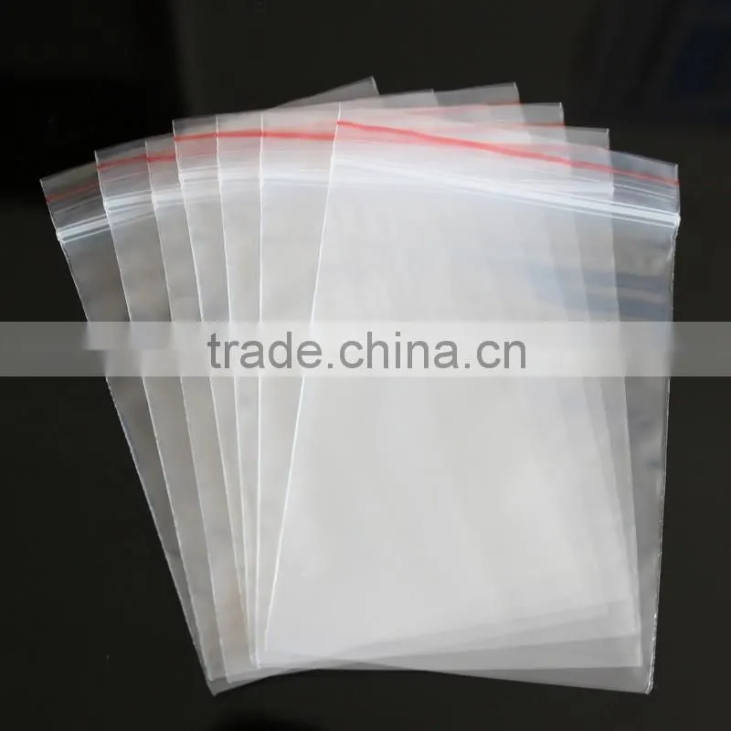 PE EVA Slider Zip Reclosable Bags