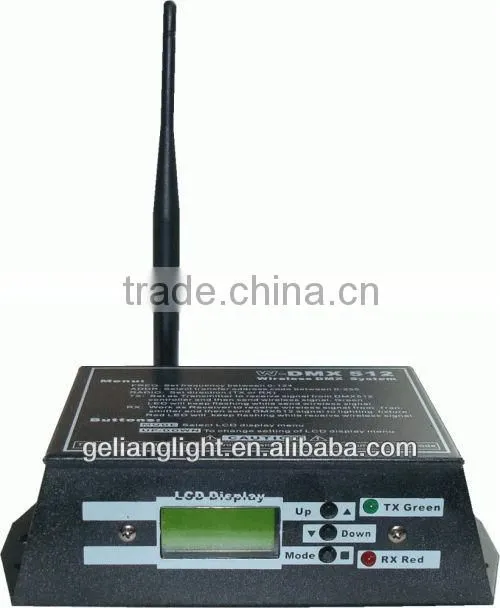 Wireless DMX controller