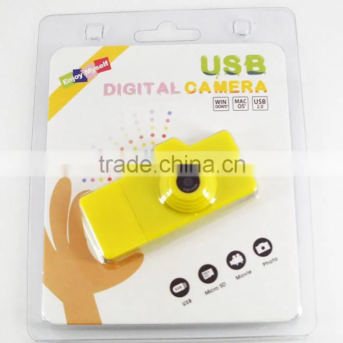 Promotion gift camera 2MP cmos sensor mini digital camera DC-G15