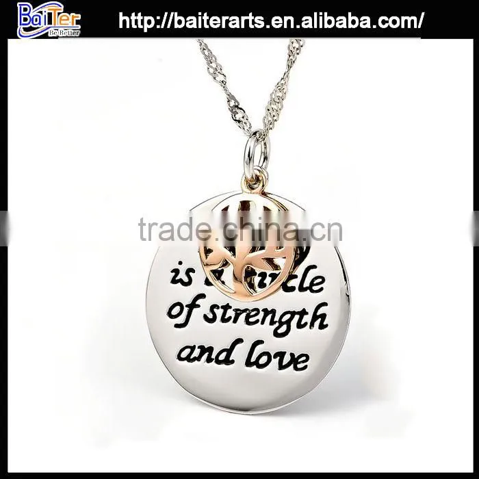 Custom Personalized Word Quote Cuff Stainless Steel Memorial Bracelets